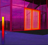 Wärmegedämmte Schiebetür